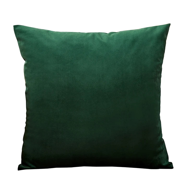 Luxury Velvet Green Cushion Covers