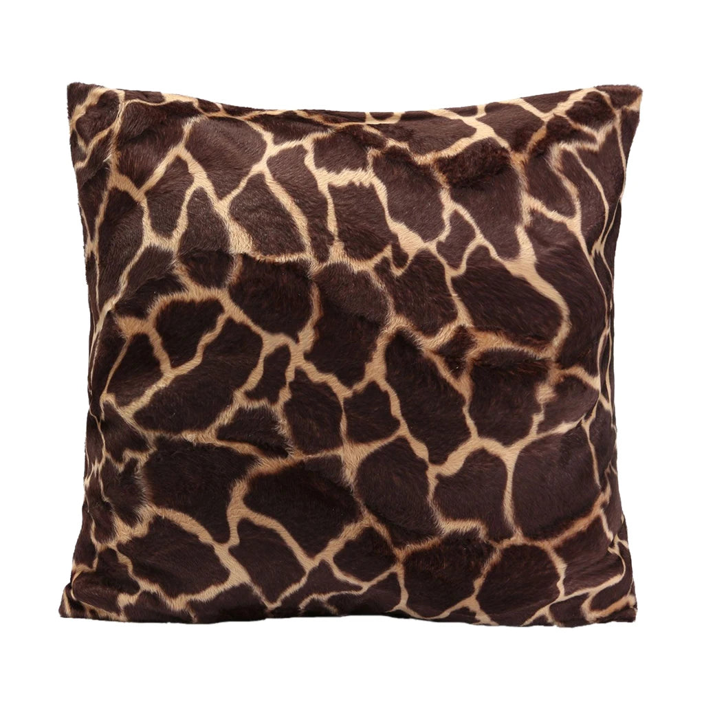 Animal Print - Leopard or Zebra Decorative Pillowcase (1 Sided) & Cushion