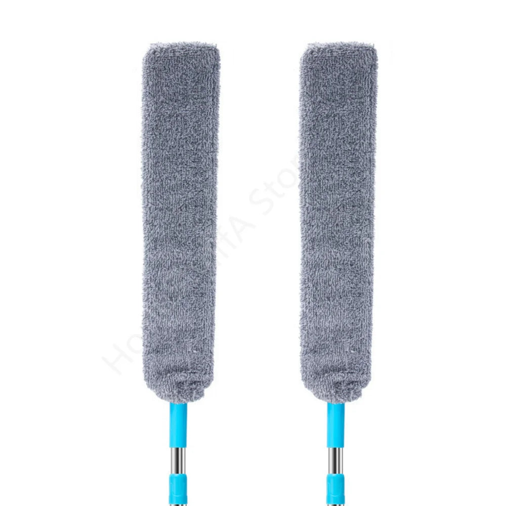 Dust Gap Telescopic Dust Brush with Microfibre Cloth Cover, Gap Dust Buster