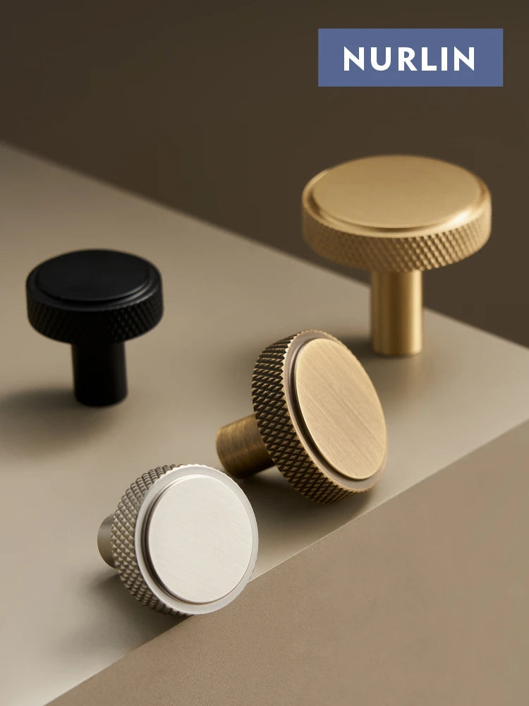 Nurlin Solid Brass ; Door Pulls, Cabinet Handles, Door Stops, Door Hinges, Furniture Legs, House #'s - Multiple Sizes & Colours