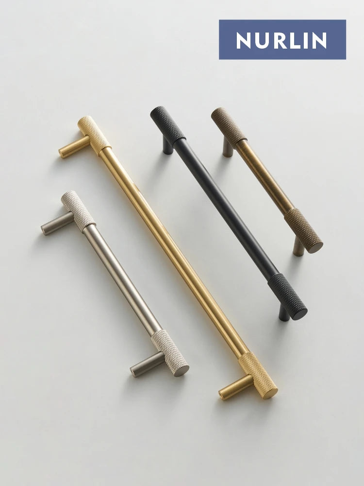 Nurlin Solid Brass ; Door Pulls, Cabinet Handles, Door Stops, Door Hinges, Furniture Legs, House #'s - Multiple Sizes & Colours