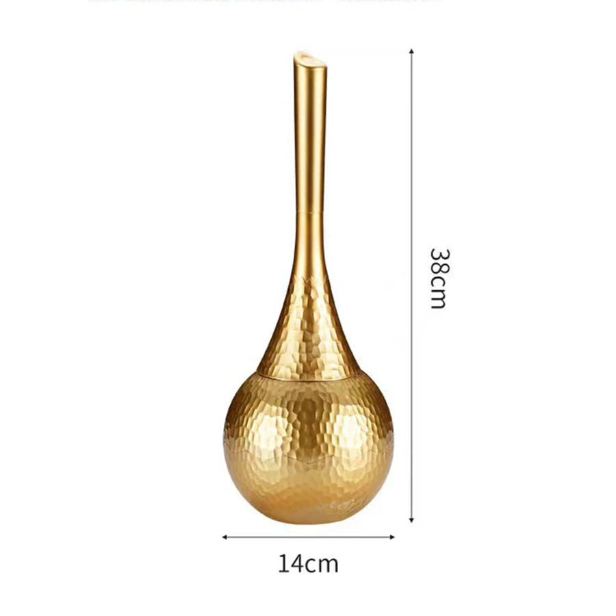 Luxury Metallic Gold OR Silver Toilet Brush - LIMITED STOCK