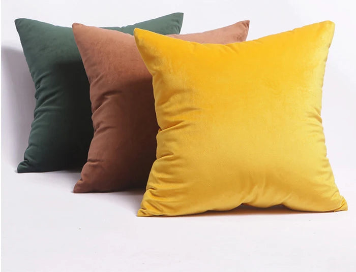 Luxury Velvet Green Cushion Covers