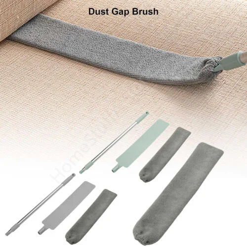 Dust Gap Telescopic Dust Brush with Microfibre Cloth Cover, Gap Dust Buster