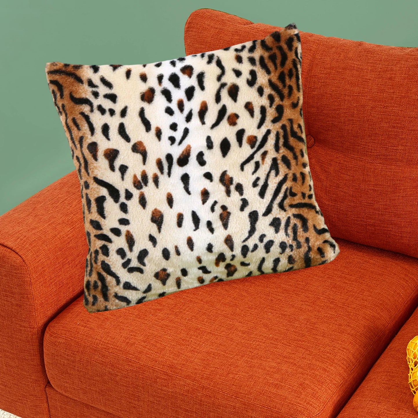 Animal Print - Leopard or Zebra Decorative Pillowcase (1 Sided) & Cushion