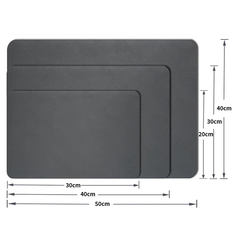 Hot Selling Diatomite Bar Mat - QUICK DRY & Anti-Skid Rubber Backing (Choose Colour & Size Required)