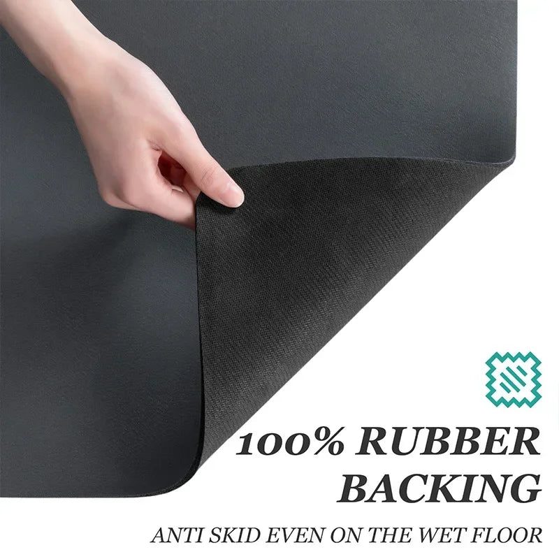 Hot Selling Diatomite Bar Mat - QUICK DRY & Anti-Skid Rubber Backing (Choose Colour & Size Required)