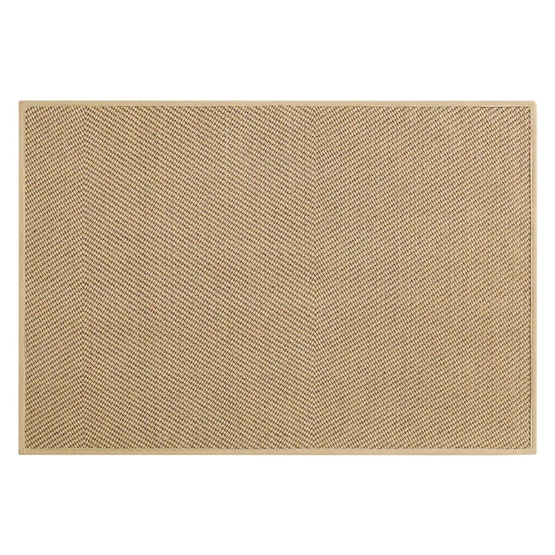 Hand Woven Natural Jute Rug - For Heavy Traffic Areas, Breathable Natural Fiber (Select Shape, Size & Diameter)