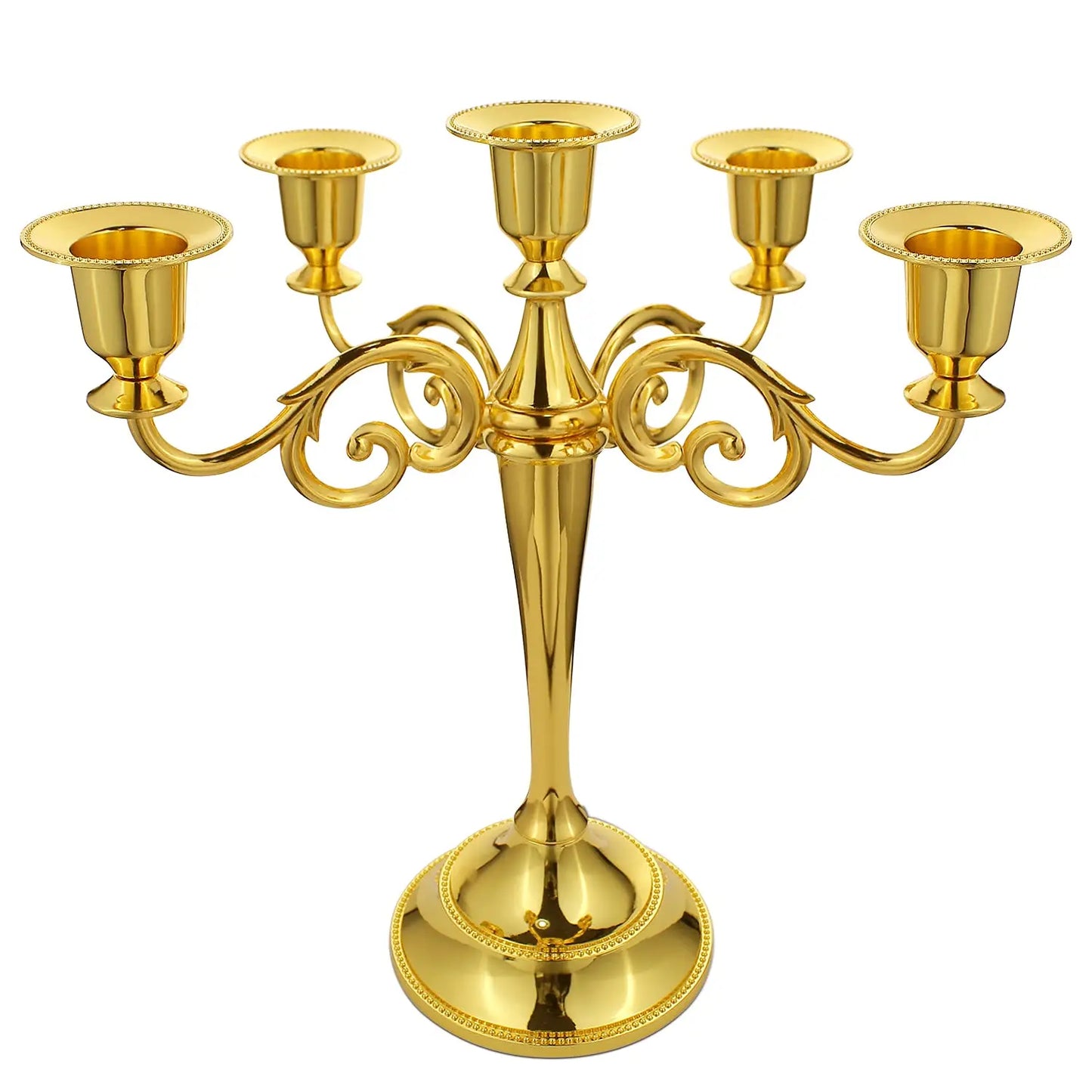 Metal Candle Holder Stand Party Restaurant Bar Decoration Candlestick